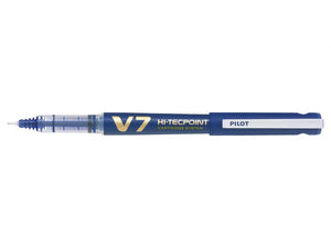 Stylo Pilot V7 Hi-Tecpoint 07 - Bleu